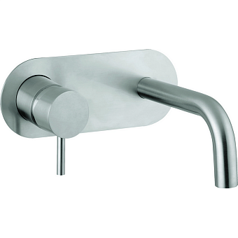 Смеситель для раковины Huber Lynox LX002514D1 нержавеющая сталь