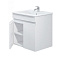 Тумба с раковиной MIRSANT Next УТ000041940 44х59,5х60см