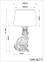 Настольная лампа Arte Lamp IZAR A4015LT-1BK 40Вт E27