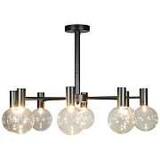 Люстра Loft It Tiara 10045/8 Black 320Вт 8 лампочек G9