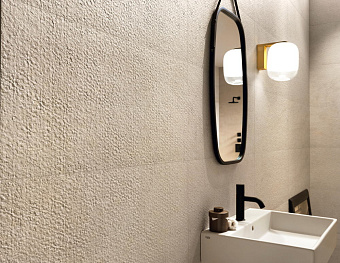Настенная плитка Atlas Concord Италия Lims A3HS 3D Wallpaper Beige 80х40см 1,28кв.м. матовая