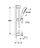 Душевой гарнитур GROHE Tempesta Cosmopolitan 27578002 хром