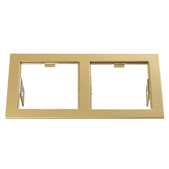 Рамка Lightstar 214523 215х115мм золото