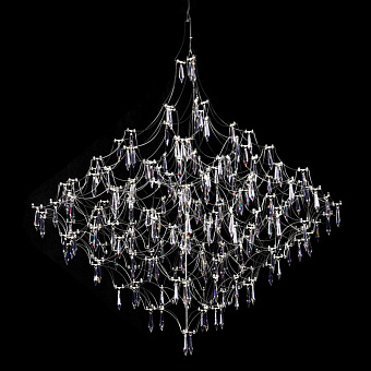 Люстра подвесная Loft It Mira 10259/1200 Silver Asfour 135Вт 1 лампочек LED