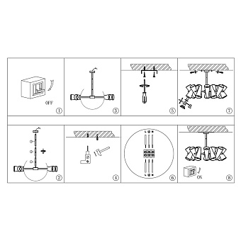 Светильник подвесной Maytoni Giro MOD095PL-14W 50Вт GU10