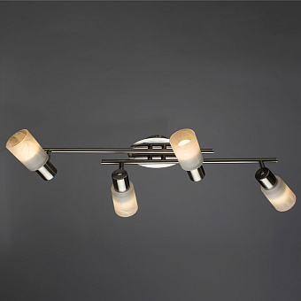 Спот Arte Lamp CAVALLETTA A4510PL-4SS 40Вт 4 лампы E14