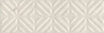 Бордюр KERAMA MARAZZI Карму 11208R\4 бежевый светлый матовый обрезной 9,6х30см 0,029кв.м.