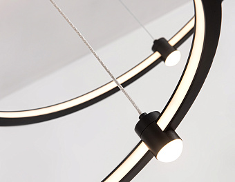 Люстра подвесная Ambrella COMFORT LineTech FL5525 45Вт 8 лампочек LED