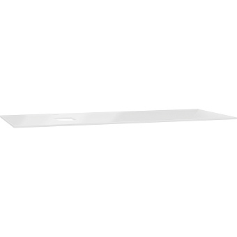 Столешница VITRA Origin 65725 Стекло 48х120,5см белый