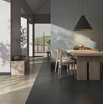 Матовый керамогранит KERAMA MARAZZI Про Чементо DD173200R коричневый тёмный матовый 40,2х40,2см 1,62кв.м.