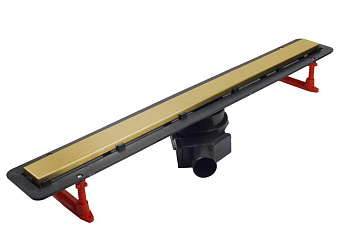 Душевой лоток Pestan 13701221 55х5,55см горизонтальный сток с решёткой и опорами