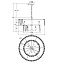 Светильник подвесной Maytoni Puntes MOD043PL-12CH 40Вт E14