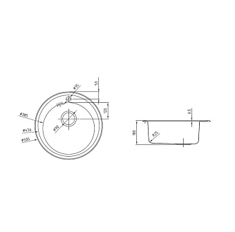 Мойка кухонная IDDIS Suno SUN50S0i77 50,5х50,5см сатин