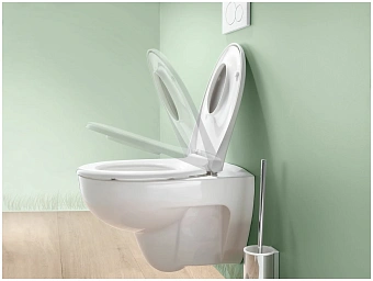 Унитаз подвесной GEBERIT Renova 500.801.00.1 безободковый с микролифтом