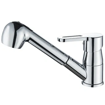 Смеситель для кухни Maxonor MN6075 поворотный излив хром