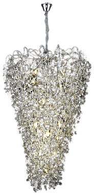 Люстра подвесная WERTMARK ALESSIA WE188.15.203 30Вт 15 лампочек G9