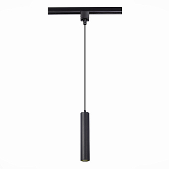 Трековый светильник ST Luce ST151.406.01 5Вт GU10 чёрный для однофазного трека