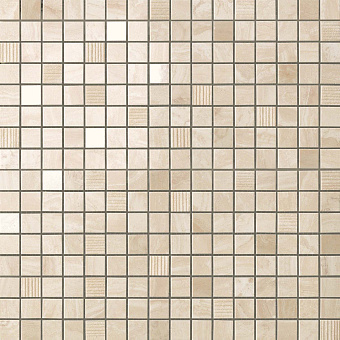 Керамическая мозаика Atlas Concord Италия Marvel Pro ADQD Trav. Alabastrino Mosaico Lapp. 30х30см 0,9кв.м.