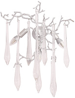 Бра CRYSTAL LUX REINA REINA AP3 SILVER PATINA 180Вт E14