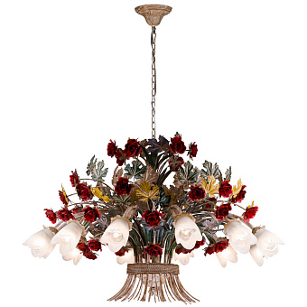 Люстра подвесная Lucia Tucci FIORI 1760.12 720Вт 12 лампочек E27