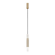 Светильник подвесной Eurosvet Axel 50210/1 LED золото 7Вт LED