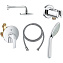 Набор смесителей GROHE Eurosmart 124440 хром