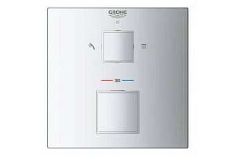 Смеситель для душа GROHE Grohtherm Cube 24154000 хром