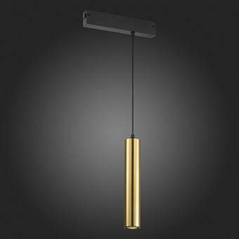 Трековый светильник ST Luce SKYLINE 220 ST507.303.01 50Вт GU10 золотистый для однофазного трека