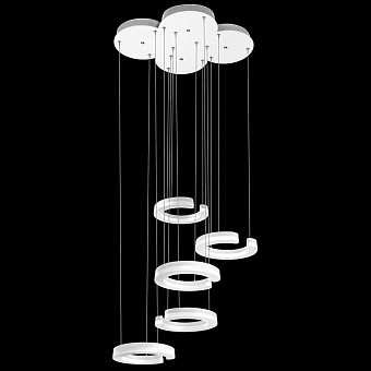 Люстра подвесная Lightstar Unitario 763446 46Вт 5 лампочек LED