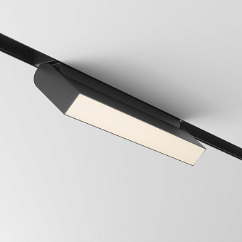 Магнитный трековый светильник Maytoni Basis Rot TR075-2-20W3K-B 20Вт LED чёрный