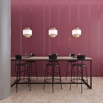 Настенная плитка WOW Grace 124912 Berry Matt 7,5х30см 0,488кв.м. матовая