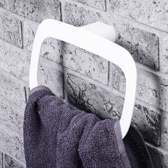 Полотенцедержатель WASSERKRAFT Kammel K-8300WHITE K-8360WHITE белый 23см