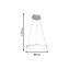 Светильник подвесной Favourite GIRO 1765-4P 22Вт LED