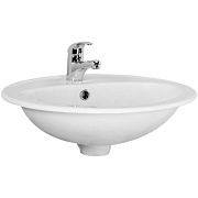 Раковина встраиваемая сверху CERSANIT CALLA S-UM-Cl/1-w 53,5х41см