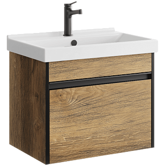 Тумба с раковиной AQWELLA Urban URB0106DB 39х57,5х46см