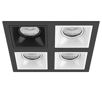 Светильник точечный встраиваемый Lightstar Domino D54707060606 50Вт GU5.3