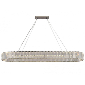 Светильник подвесной Newport 8440 8445/140 oval chrome 56Вт LED