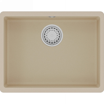 Мойка кухонная LEMARK SINARA 540-U 9910074 42х54см бежевый