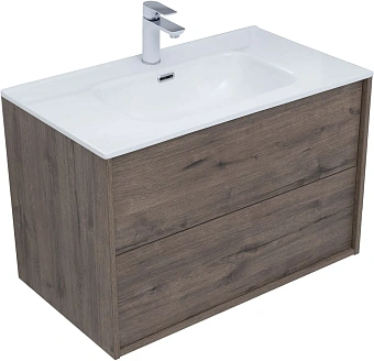 Тумба под раковину подвесная AQUANET Lino 287543 46х80х52см