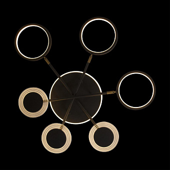 Светильник потолочный Loft It Megan 10164S Black 49Вт LED