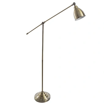 Торшер Arte Lamp BRACCIO A2054PN-1AB 60Вт E27