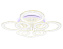 Люстра потолочная Ambrella ACRYLICA Original FA8854 208Вт 8 лампочек LED