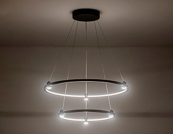 Люстра подвесная Ambrella COMFORT LineTech FL5506 45Вт 8 лампочек LED