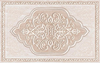 Декор Global Tile Ternura 10301002110 бежевый 25х40см 1,3кв.м.