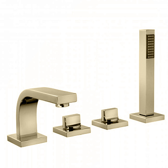 Смеситель для ванны Bongio Domino 43534NS0D никель