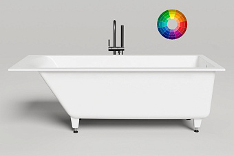 Ванна каменная SALINI CASCATA 104113MRH 169,8х75см встраиваемая