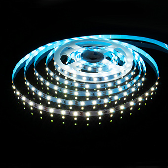 Светодиодная лента Elektrostandard a049837 SLS 01 CW 4,8Вт/м 5000мм IP20 холодный белый свет