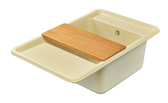 Мойка кухонная Акватон Беллис 1A725032BS290 78х51см бежевый