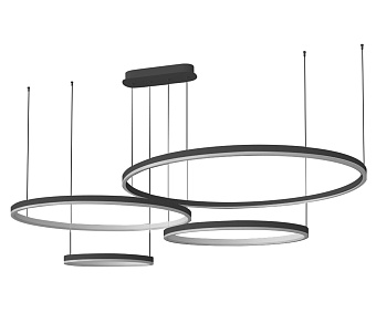 Люстра подвесная KINK Light Тор 08204,19PA(4000K) 174Вт 4 лампочек LED