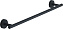 Полотенцедержатель Gedy Eros 2321/45(14) чёрный матовый 45см